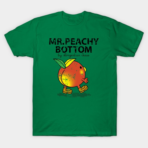 Mr. Peachy Bottom T-Shirt by GingerbearTease